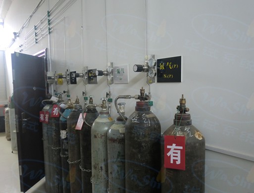 气瓶间用气体管路