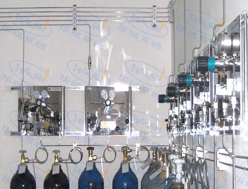 气瓶室气体管路系统